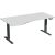 Elektro-Hubtisch Elevate Basic, links höhenverstellbar, (H x B x T) 730-1230 x 1000 x 1800 mm, lichtgrau/anthrazit