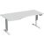 Elektro-Hubtisch Elevate Basic, links höhenverstellbar, (H x B x T) 730-1230 x 1000 x 1800 mm, lichtgrau/weiß