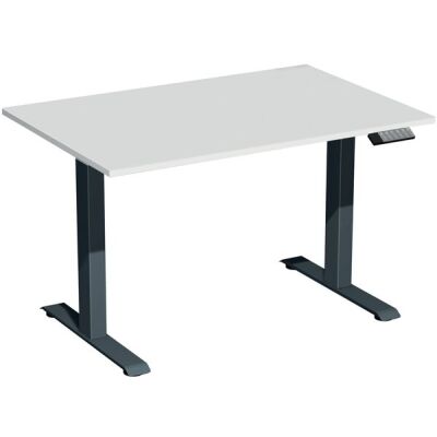 Elektro-Hubtisch Elevate Plus, höhenverstellbar, (H x B x T) 630-1280 x 800 x 1200 mm, lichtgrau/anthrazit