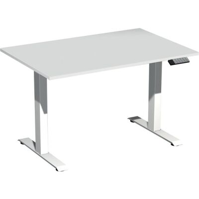 Elektro-Hubtisch Elevate Plus, höhenverstellbar, (H x B x T) 630-1280 x 800 x 1200 mm, lichtgrau/weiß