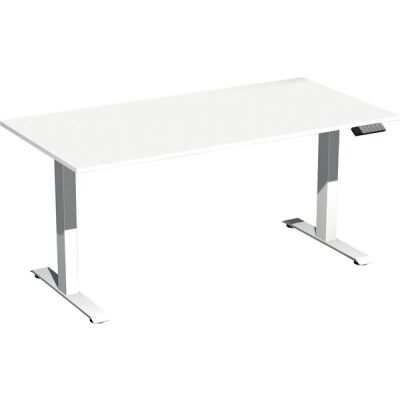 Elektro-Hubtisch Elevate Plus, höhenverstellbar, (H x B x T) 630-1280 x 800 x 1600 mm, weiß/weiß