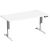 Elektro-Hubtisch Elevate Plus, höhenverstellbar, (H x B x T) 630-1280 x 800 x 1600 mm, weiß/weiß