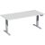 Elektro-Hubtisch Elevate Plus, höhenverstellbar, (H x B x T) 630-1280 x 800 x 1800 mm, lichtgrau/silber