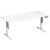 Elektro-Hubtisch Elevate Plus, höhenverstellbar, (H x B x T) 630-1280 x 800 x 1800 mm, weiß/weiß