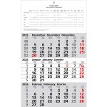 3-Monats-Wandkalender, 3 Monate/1 Seite, 30 x 49 cm,...