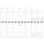 Schreibtisch Querkalender, 1 Woche/1 Seite, 64 Seiten,...