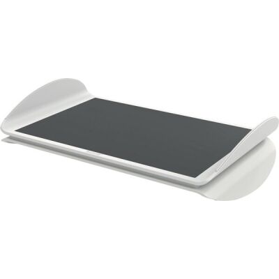 Leitz Ergo Ergonomische, Höhenverstellbare Fußstütze (2 Höhen), grau