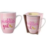 Becher Motiv Pumps 250 ml