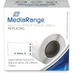 Etiketten kompatibel zu Dymo 99010/S0722370, 130...