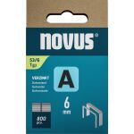 Feindrahtklammern A Typ 53/6, 800 Stück,...