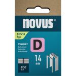 Flachdrahtklammern D Typ 53F/14, 600 Stück,...