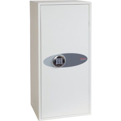 Schlüsseltresor Fortress, elektrisches Schloss, 240 Haken, weiß