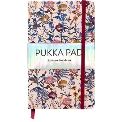 Pukka Bloom Softcover Notizbuch Crème liniert 96 Blatt