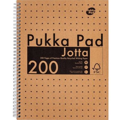 Pukka Kraft Collegeblock DIN A4 liniert 100 Blatt