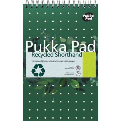 Pukka Recycled Shorthandblock liniert 80 Blatt