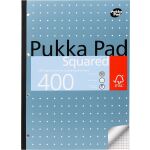 Pukka Metallic Briefblock DIN A4 kariert 200 Blatt
