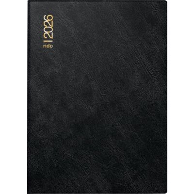Taschenkalender Technik III, DIN A6, 10 x 14 cm, 1 Tag/1 Seite, Druck schwarz/rot, schwarz