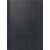 Buchkalender Chefplaner, 14,5 x 20,6 cm, 1 Tag/1 Seite, Miradur-Einband, schwarz, halbstündlich 7 - 20 Uhr