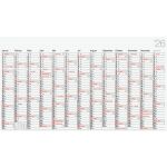 Wandkalender 2026, young design XL, 139 x 79 cm, 13...