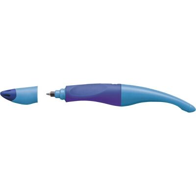 Stabilo EASY original Tintenroller, in Faltschachtel, Rechtshänder, dunkelblau/hellblau