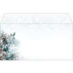 Weihnachts-Umschlag, Eucalyptus magic, gummiert,...