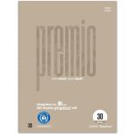 Premio Collegeblock DIN A4, 80 Blatt, 90g/qm, Lineatur...