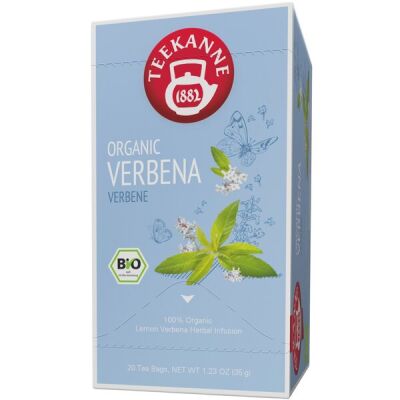 Teekanne Premium Bio Tee, Verbene, 20 Stück