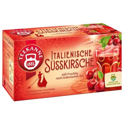 Ländertee italienische Süßkirsche, 20 Portionsbeutel, 2,25 g