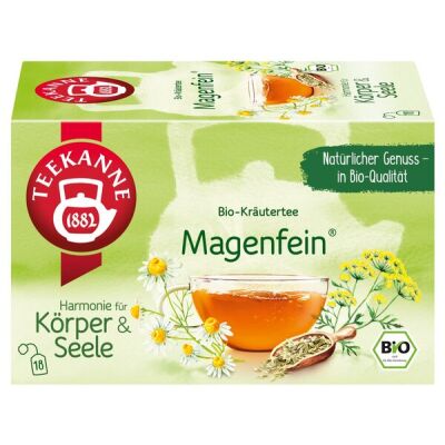 Teekanne BIO Harmonie Körper & Seele, Magenfein, 18 Stück