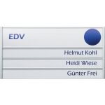 Türschild Silver, 180 x 90 mm, 4 Profile