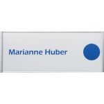 Türschild Silver, 180 x 72 mm, 1 Profil