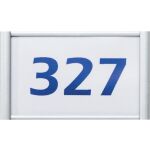 Türschild Silver, 60 x 36 mm, 1 Profil