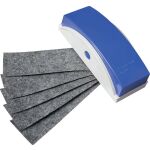 Tafelwischer, magnetisch, blau