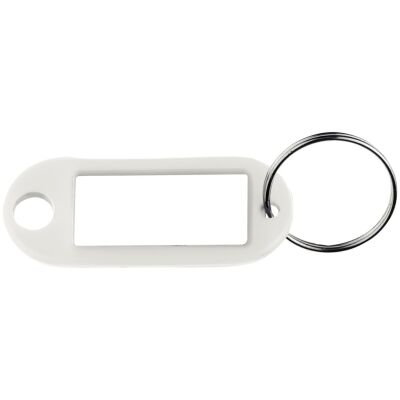 Schlüsselanhänger, beschriftbare Etiketten