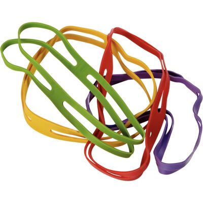 Kreuzbänder, 100 x 11 mm, farbig sortiert, 100 g