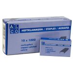 Heftklammern 24/6, verkupfert