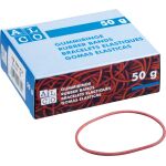 Gummiringe, Durchmesser, rot, 50 g