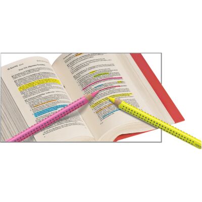 Trockentextmarker Jumbo GRIP Neon, Strichstärke 5,4 mm