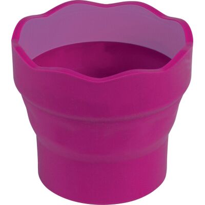 Pinselbecher CLIC & GO, faltbar, Kunststoff, spülmaschinenfest, faltbar, 100 x 100 x 100 mm