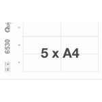 Namensschild, 70 x 30 mm, Magnethalterung