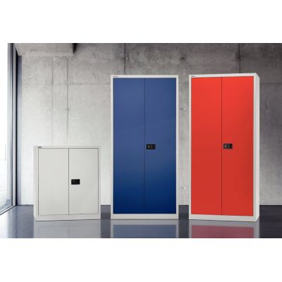 Fachboden mit Lateralhängevorrichtung für Flügeltürenschrank Universal, verzinkt