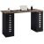 Schreibtisch Home Office MultiDesk, (H x B x T) 650 x 1600 x 800 mm, 10 Schübe pro Schubladenschran