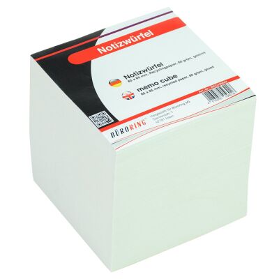 Notizklotz, ca. 700 Blatt, 80g/qm, geleimt