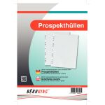 Prospekthülle, DIN A4, farblos, PP-Folie,...