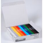 Heftstreifen kurz, Kunststoff, Metalldeckleiste