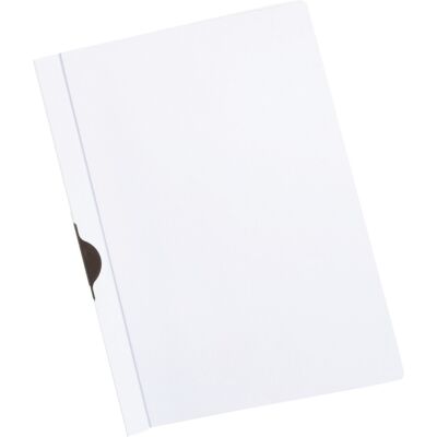 Klemmhefter, DIN A4, Fassungsvermögen 30 Blatt, transparenter Vorderdeckel, Metallklemme