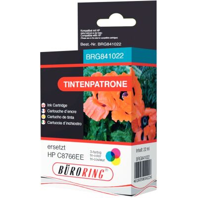 Tintenpatrone, ersetzt HP (C8765E, C8766EE  ...)