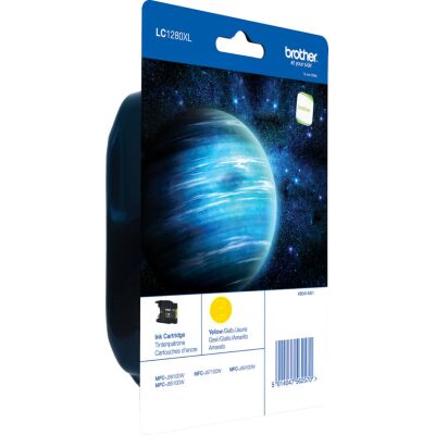 Tintenpatrone für Brother Drucker (LC-1280XLBK, ...)