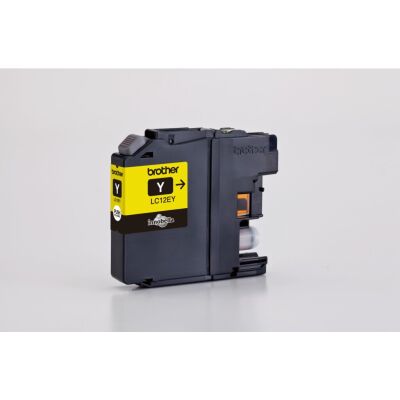 Tintenpatrone XL für Brother Drucker (LC-12EBK, ...)