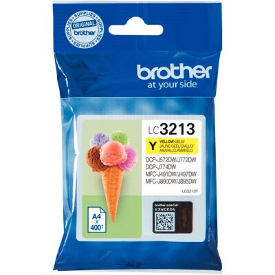 Tintenpatrone für Brother Drucker (LC-3213BK, ...)